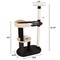 Pet Adobe Cat Tree 3 tier 42.25in high with 2 scratching posts Black and Tan by Pet Adobe 386931IHC - alternate 3